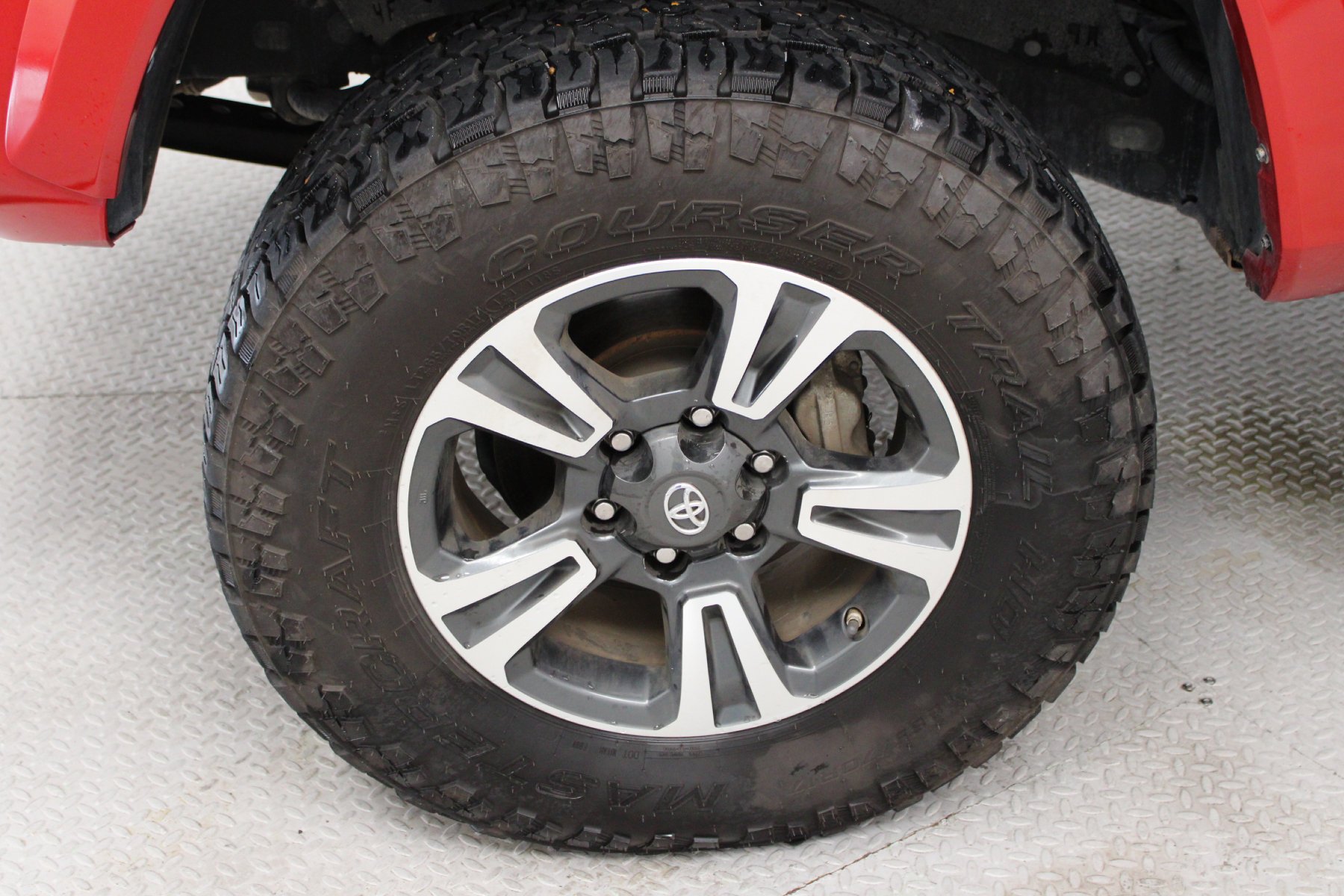 Used 2018 Barcelona Red Metallic Toyota TRD Sport Double Cab 5