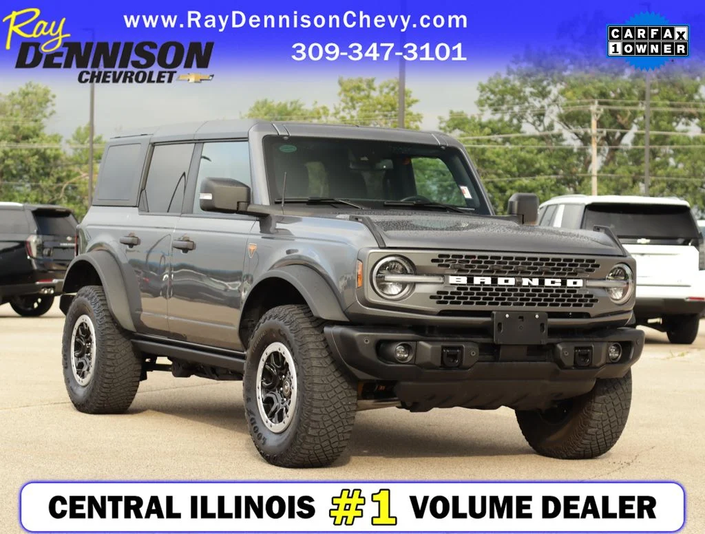 Used 2023 Gray Ford Badlands image 1