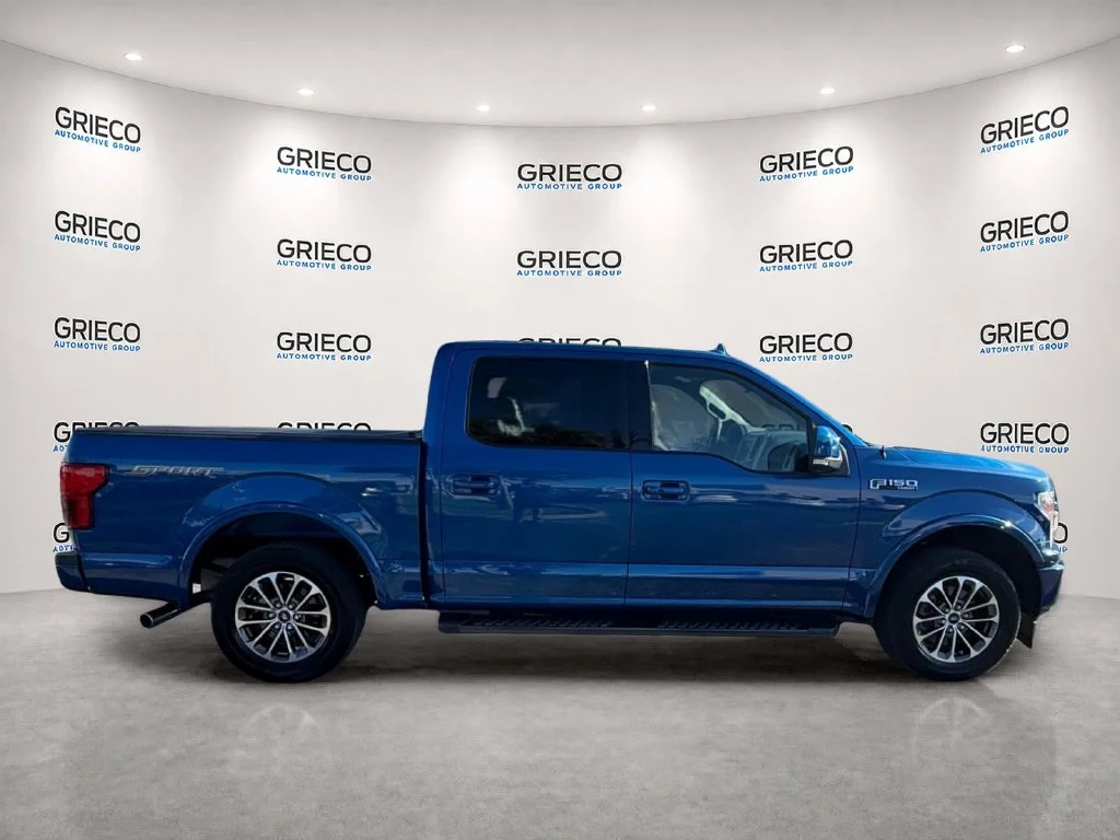Used 2018 Blue Ford Lariat image 8