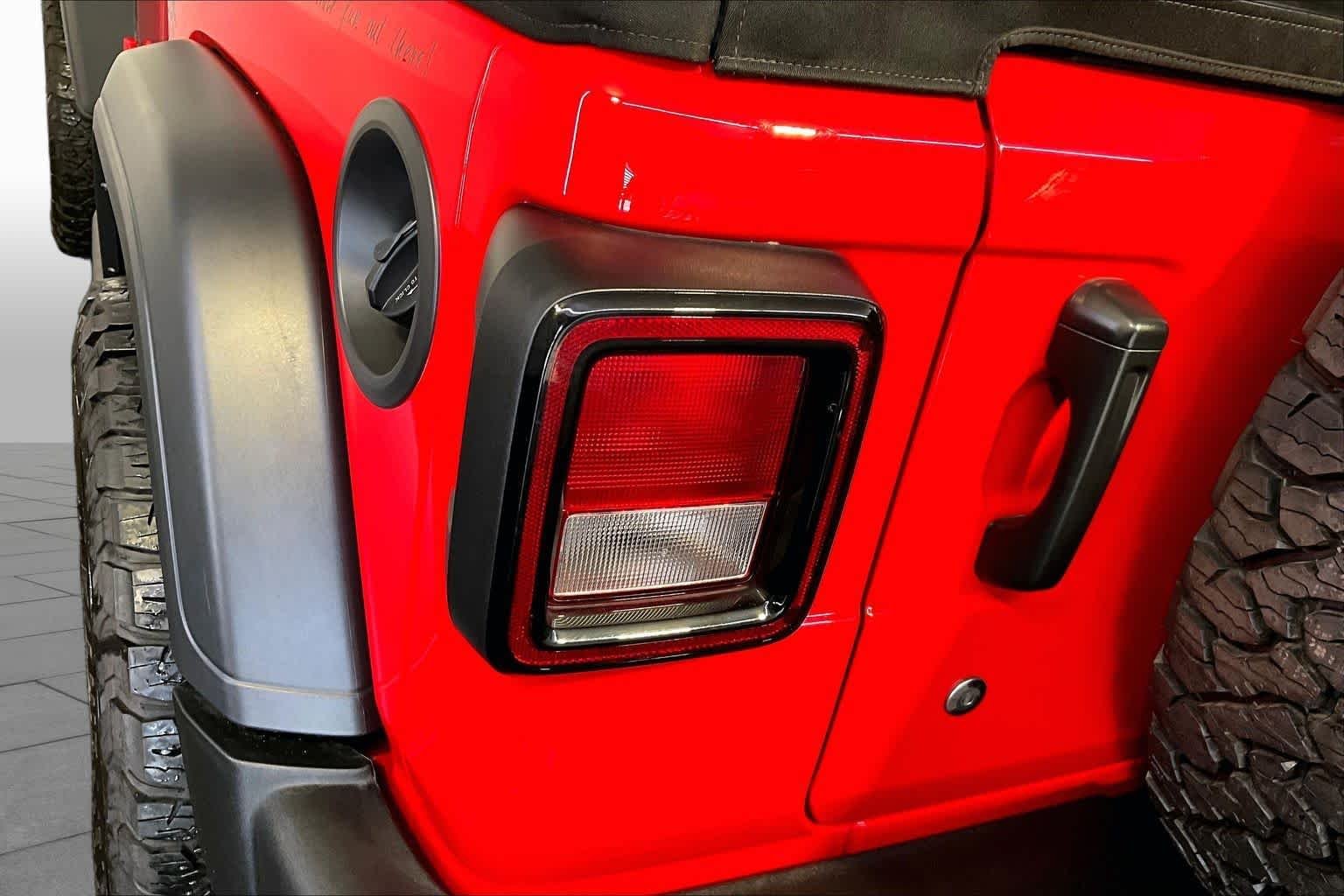 Used 2024 Firecracker Red Clearcoat Jeep Sport image 27