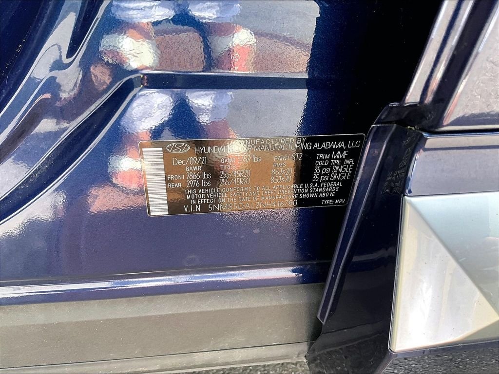 Used 2022 Blue Hyundai Calligraphy image 29