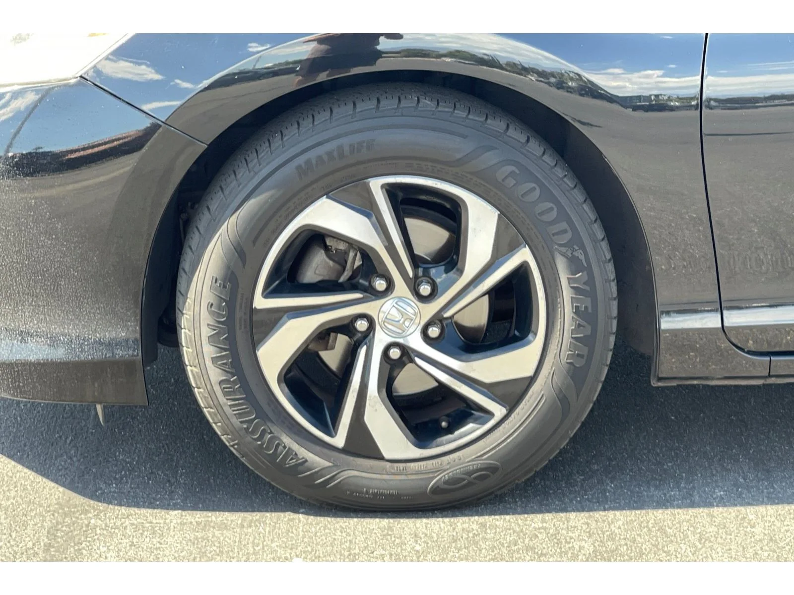 Used 2017 Crystal Black Pearl Honda LX image 10