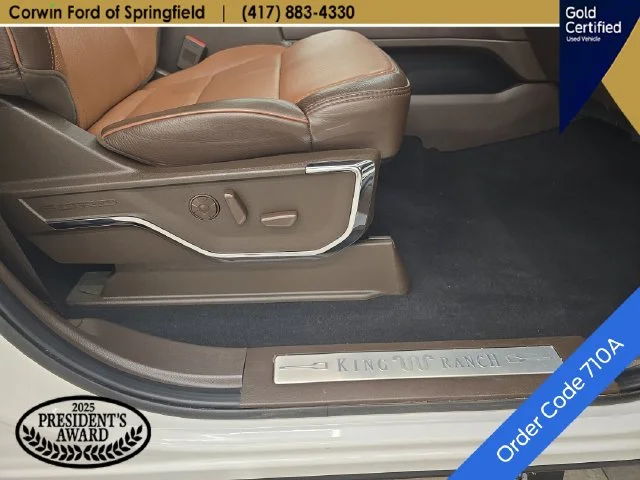 Certified Used 2024 Star White Ford King Ranch image 12