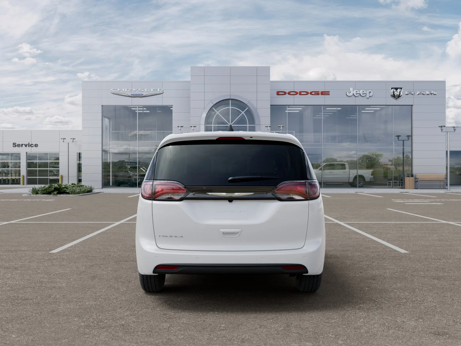 New 2027 Bright White Clear-Coat Exterior Paint Chrysler LX image 35