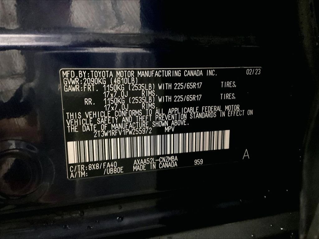 Used 2023 Blue Toyota XLE image 39