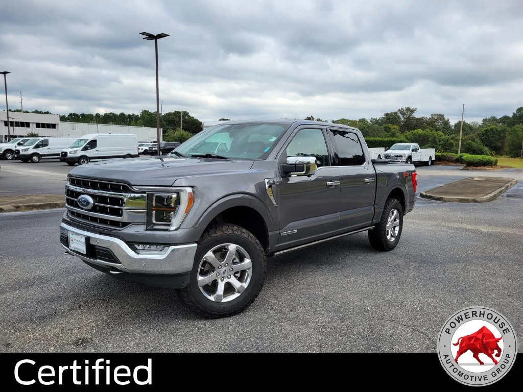 Used 2022 Gray Ford Lariat image 1