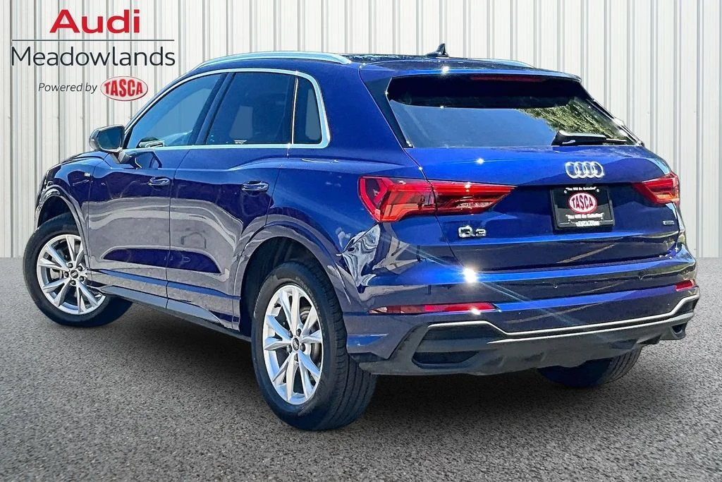 Used 2025 Blue Audi Premium image 4