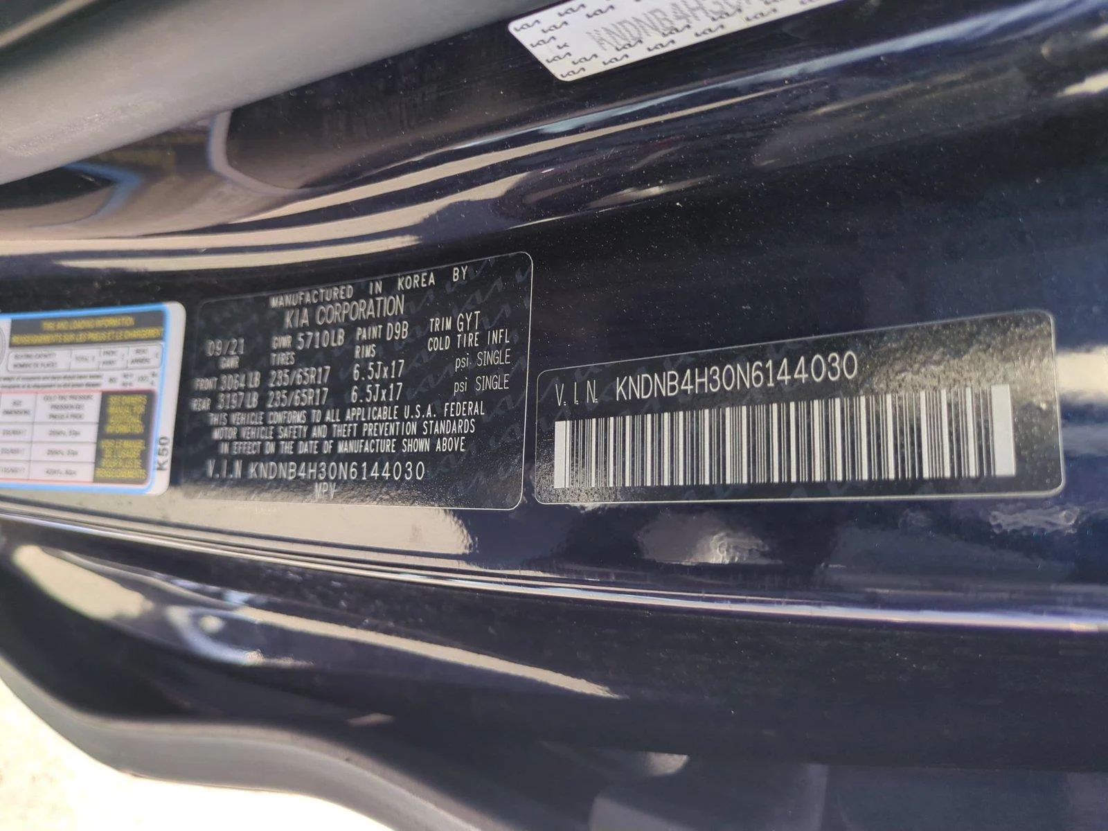 Used 2022 Deep Chroma Blue Kia LXS image 39