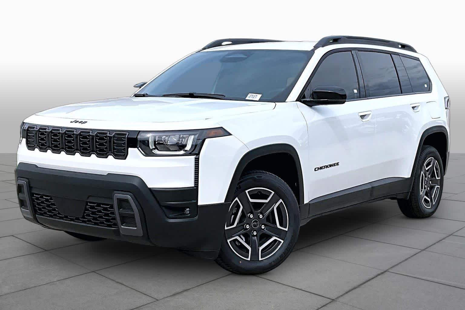 New 2026 Bright White Clear-Coat Exterior Paint Jeep Limited image 2