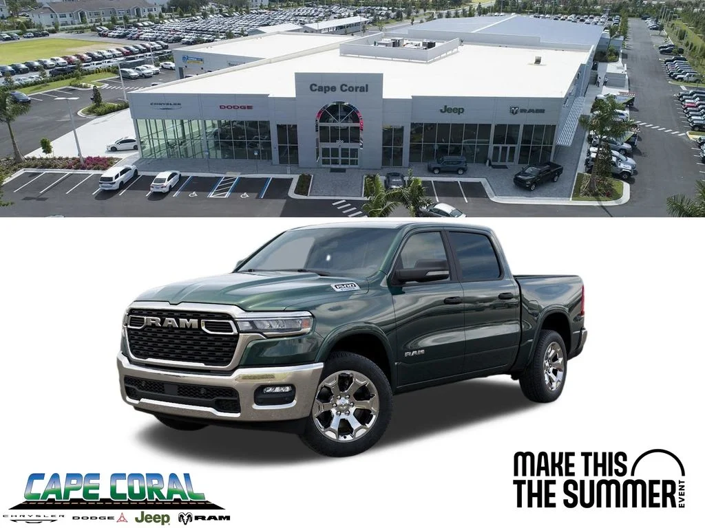 New 2026 Serrano-Green Metallic Exterior Paint RAM Big Horn/Lone Star image 1