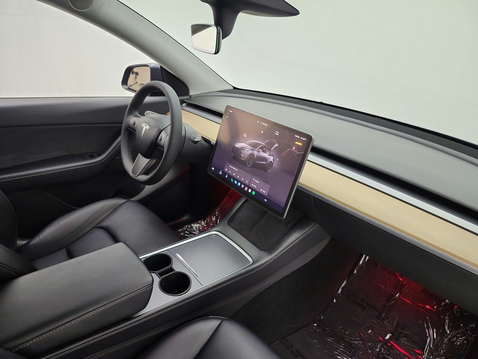 Used 2022 Midnight Silver Metallic Tesla Performance AWD image 18