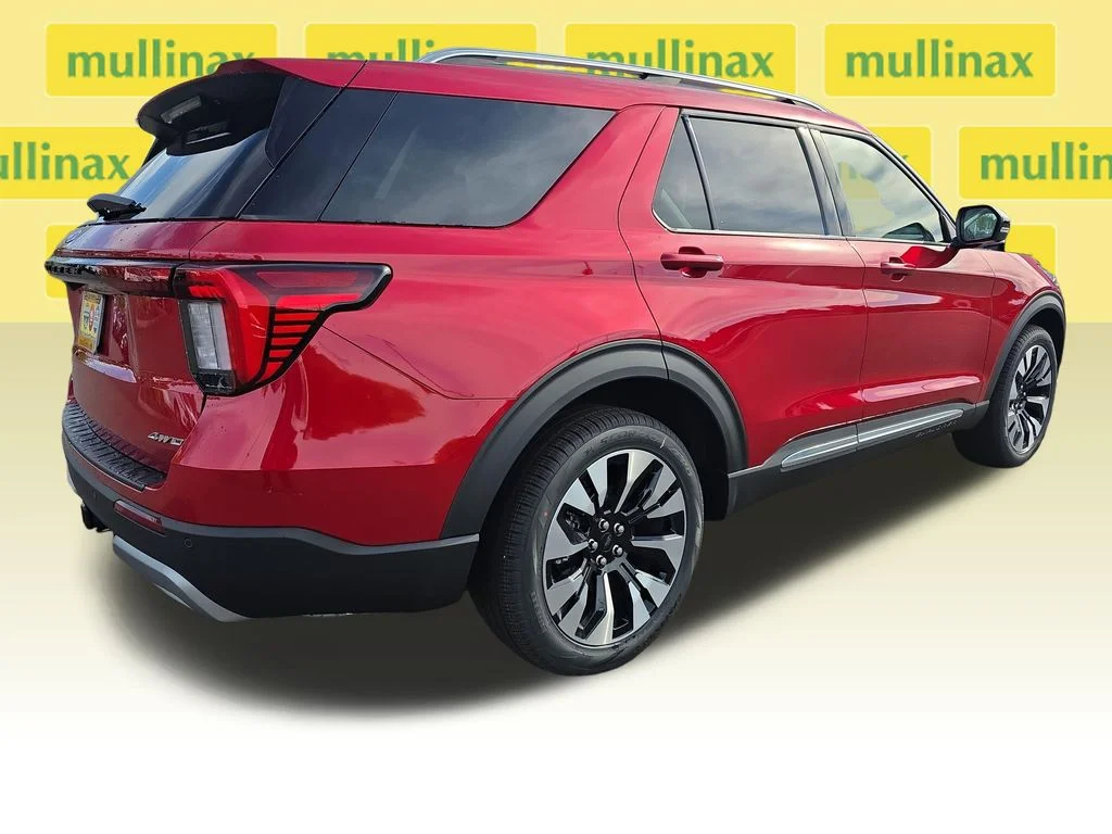 New 2026 Red Ford Platinum image 3