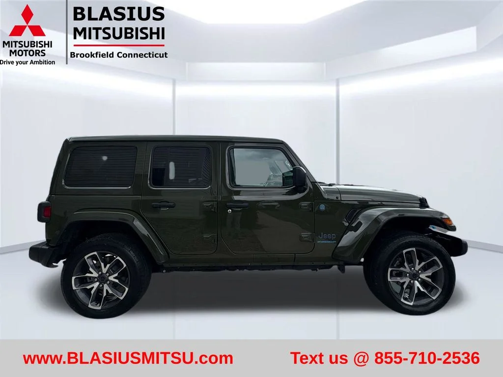 Used 2024 Green Jeep Sport S 4xe image 7