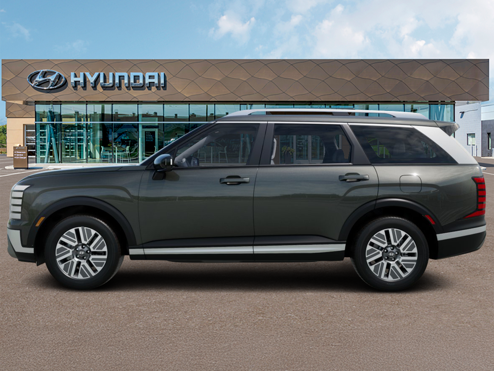 New 2026 Green Hyundai SEL 8P image 3