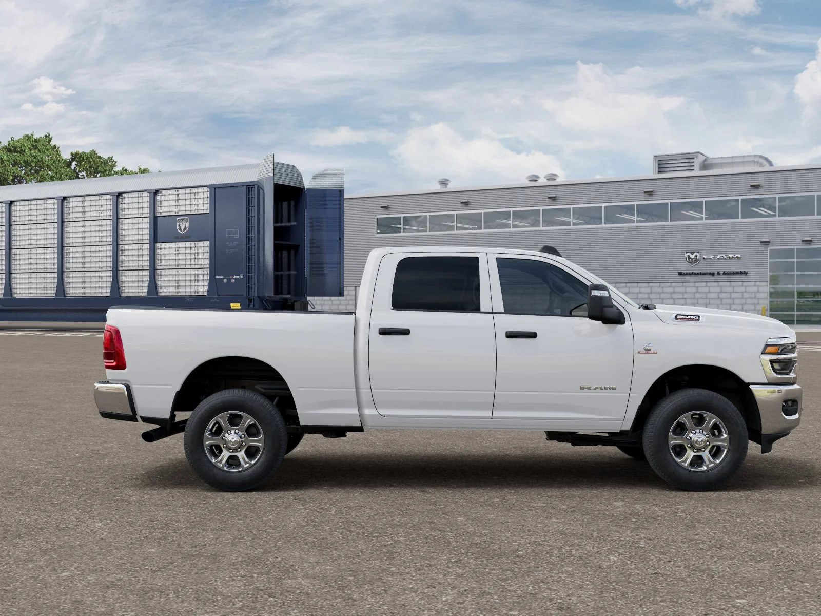 New 2027 Bright White Clearcoat RAM Big Horn image 21