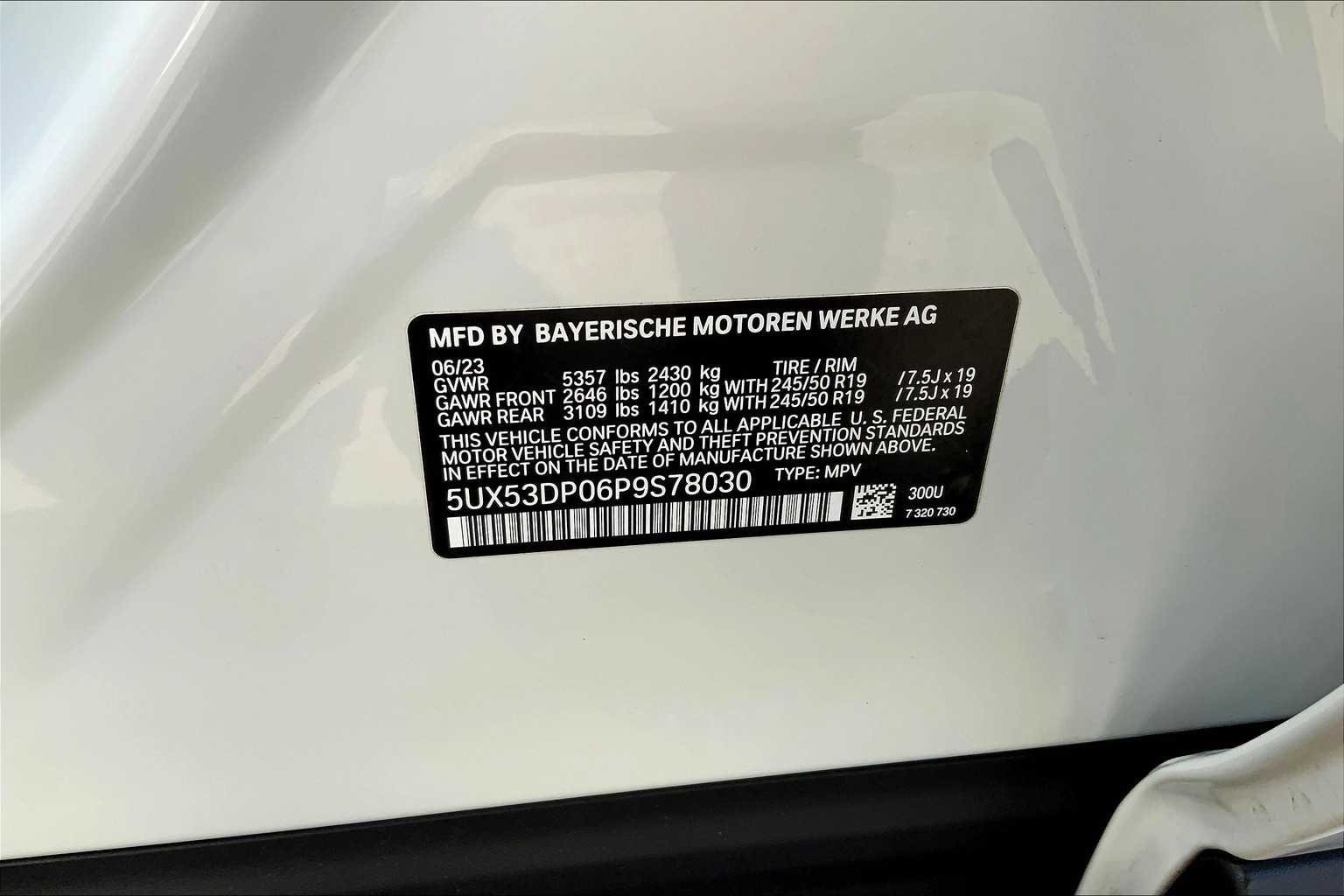 Certified Used 2023 Alpine White BMW xDrive30i image 34