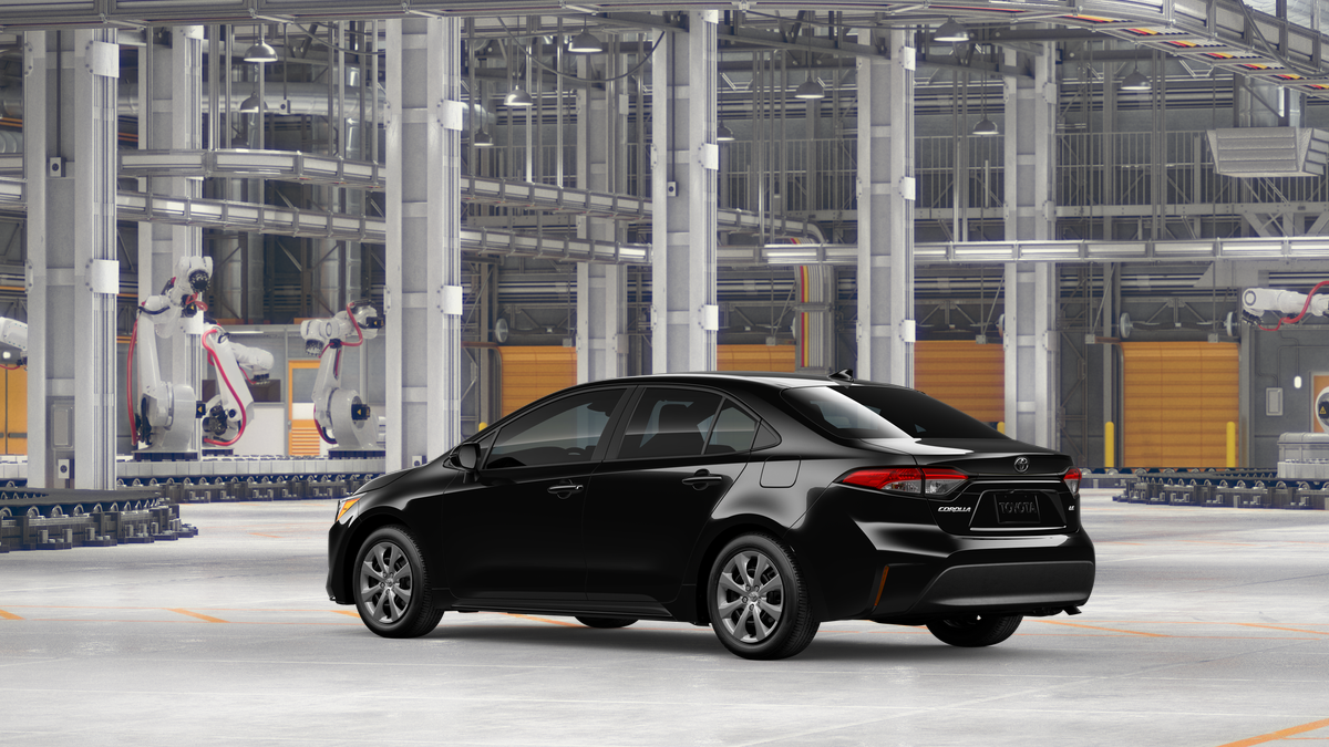 New 2026 Midnight Black Metallic Toyota LE image 6
