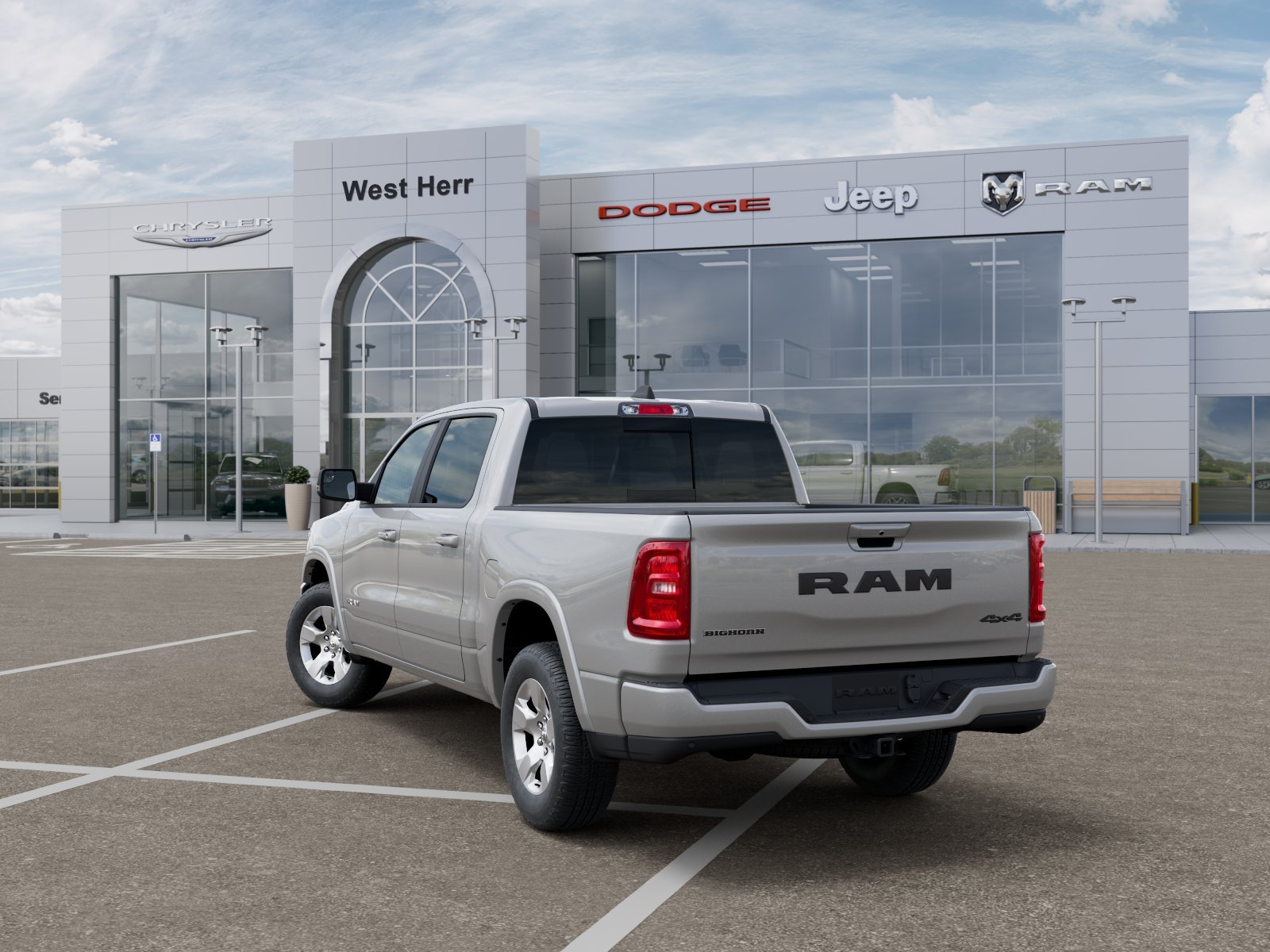 New 2026 Silver Zynith RAM Big Horn image 3