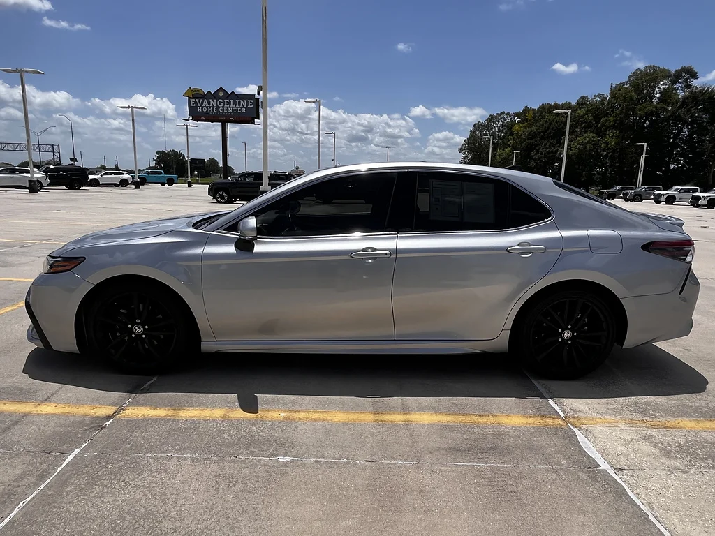 Used 2024 Celestial Silver Metallic Toyota XSE V6 image 5