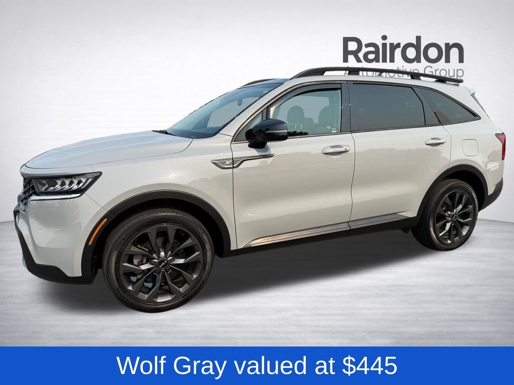 Used 2022 Gray Kia X-Line EX image 3