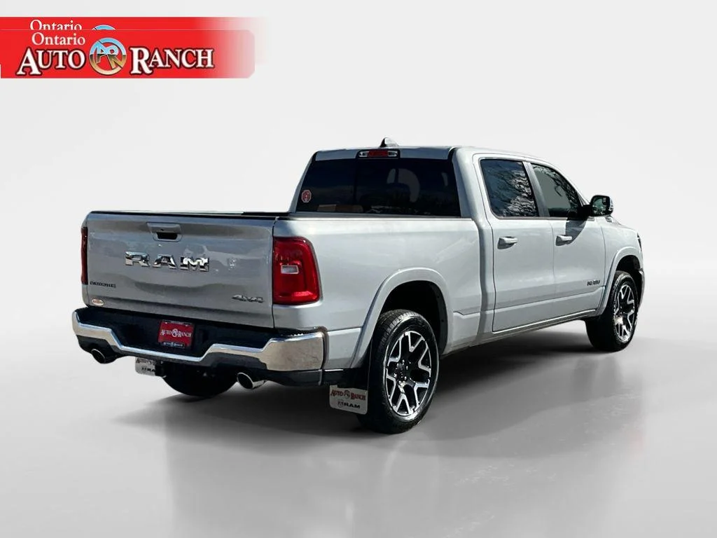 New 2026 Silver Zynith Exterior Paint RAM Laramie image 5