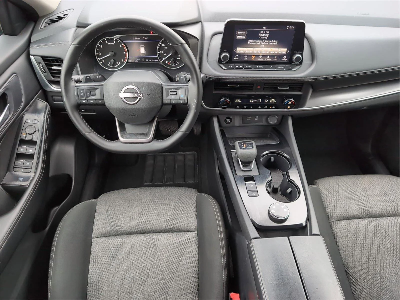 Used 2025 Deep Ocean Blue Pearl Nissan SV image 30