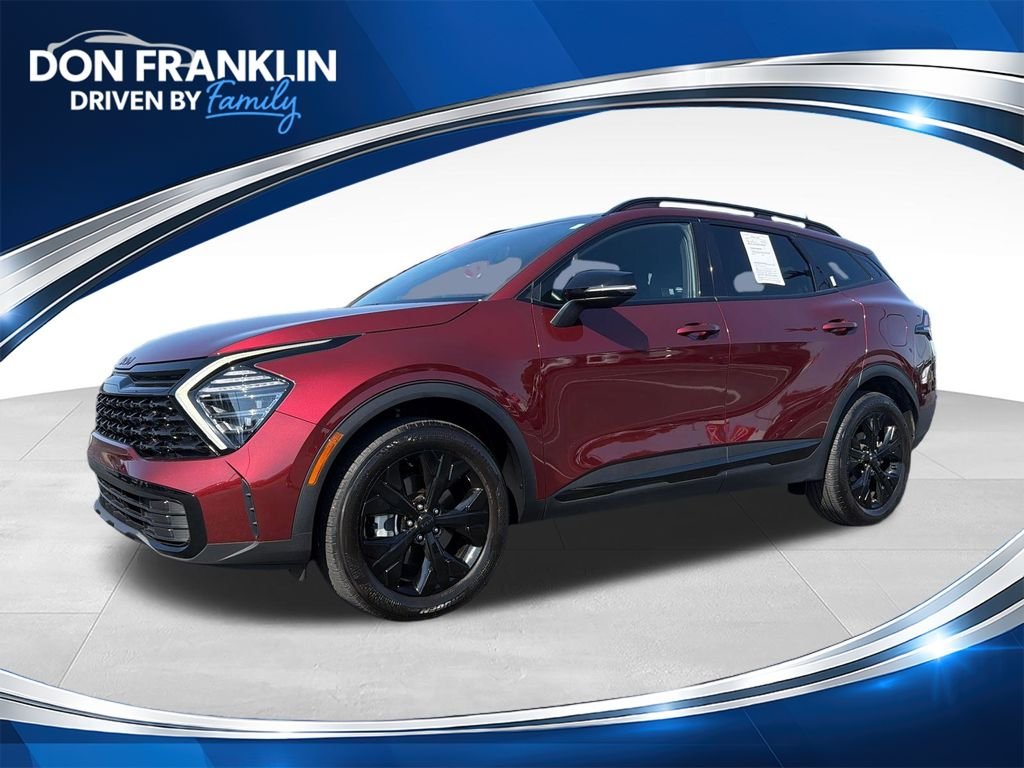 Used 2025 Red Kia X-Line image 1