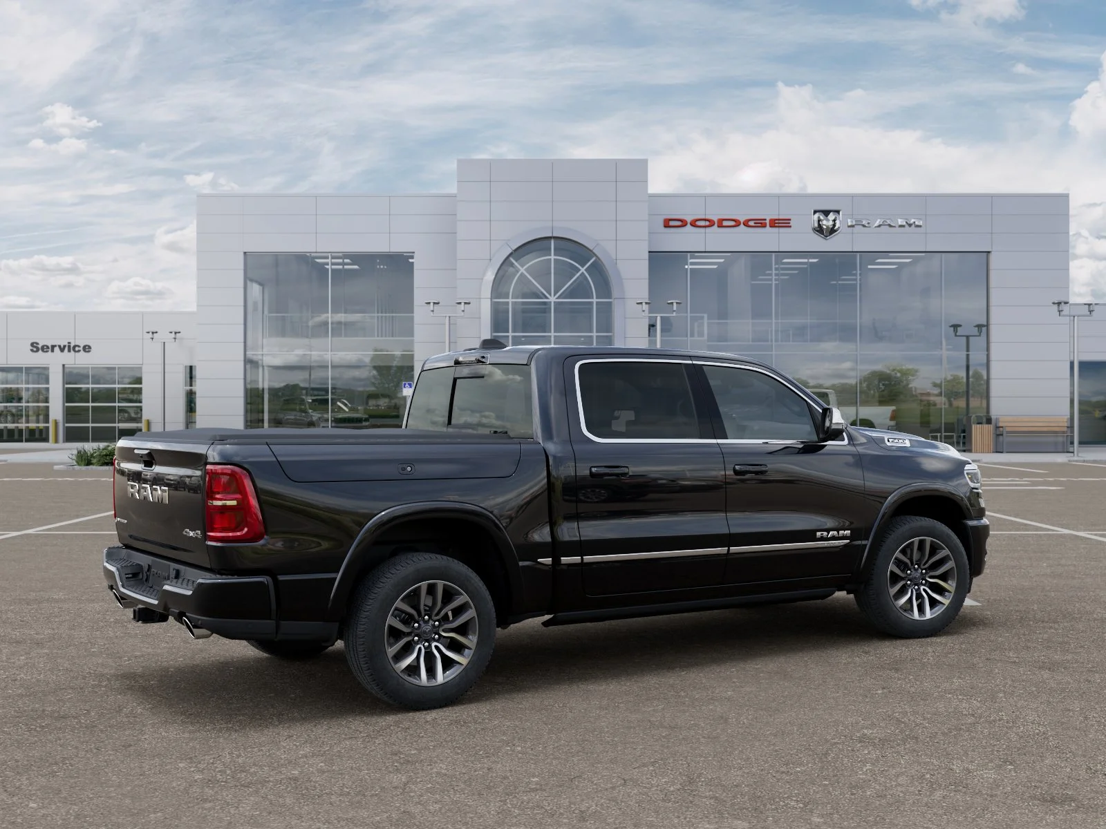 New 2026 Diamond Black Crystal Pearl-Coat Exterior Paint RAM Limited image 84