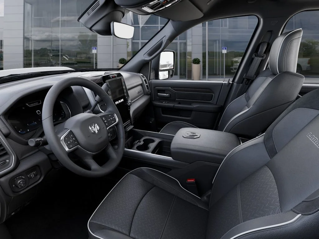 New 2026 Bright White Clear-Coat Exterior Paint RAM Laramie image 23