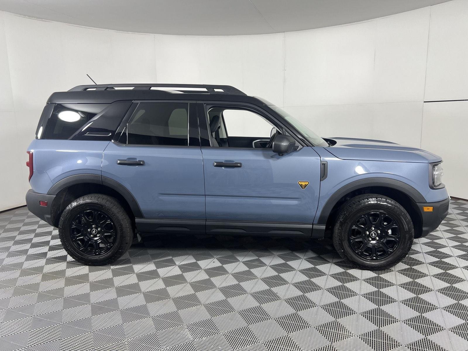 Used 2025 Azure Gray Metallic Tri-Coat Ford Badlands image 14