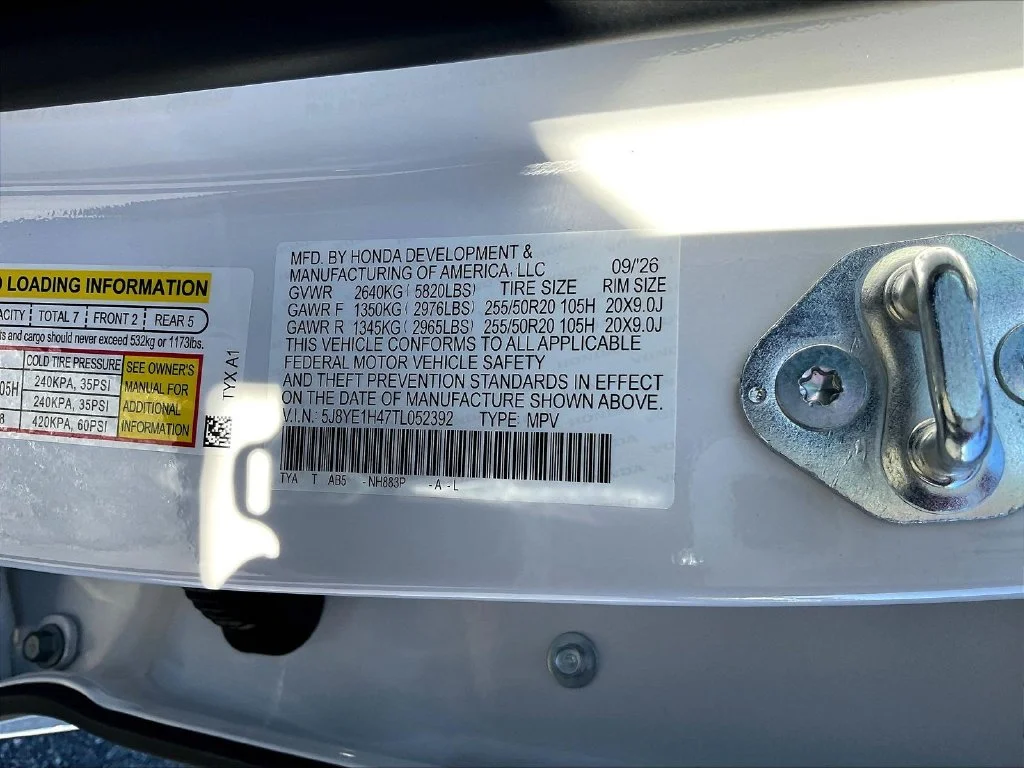 New 2026 Platinum White Pearl Acura SH-AWD with Technology Package image 6