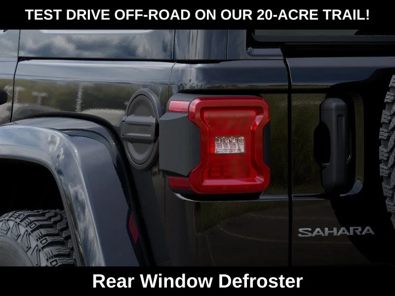New 2026 Black Clear-Coat Exterior Paint Jeep Sahara image 9