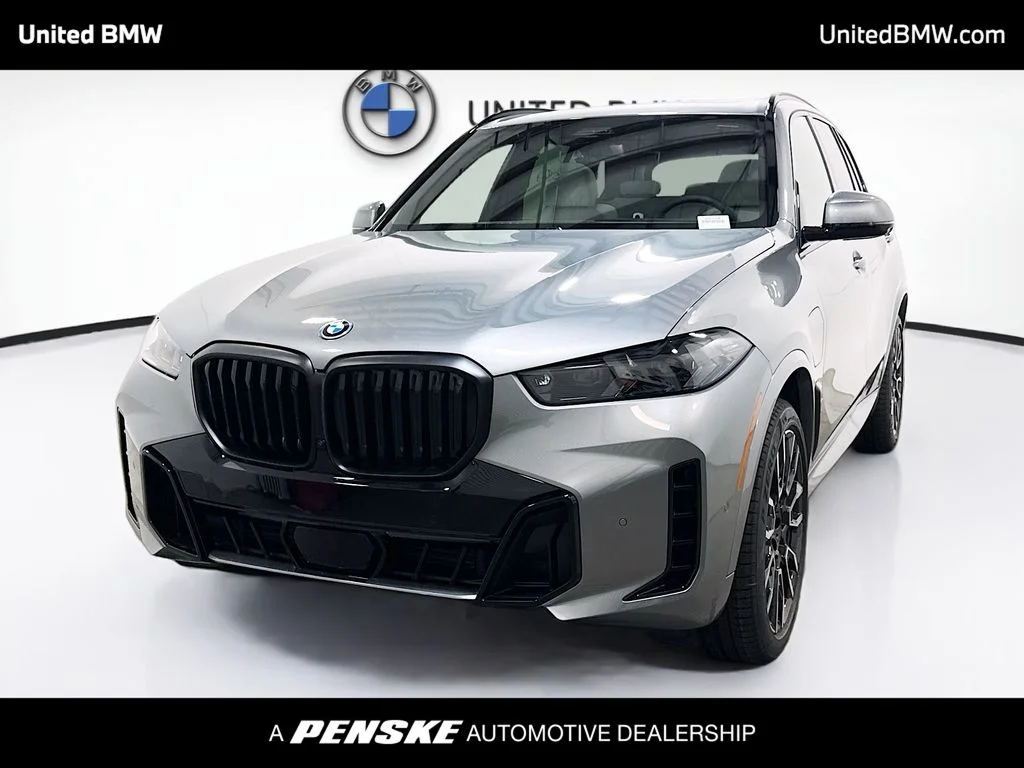 New 2026 Skyscraper Grey Metallic BMW xDrive50e image 1