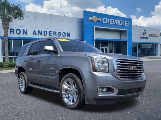 Used 2020 SATIN STEEL METALLIC GMC SLT image 1
