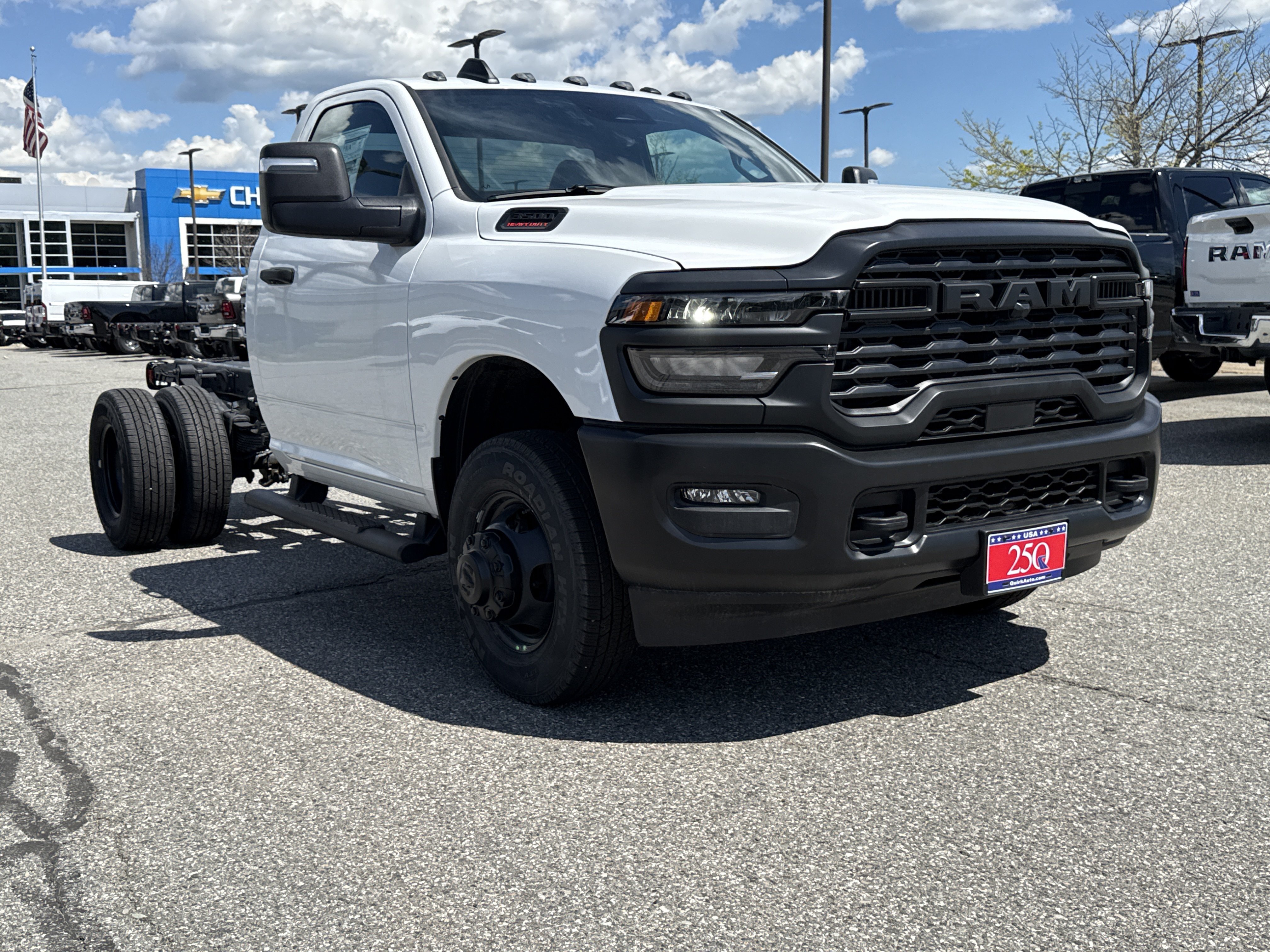 New 2026 Bright White Clearcoat Ram Tradesman image 10