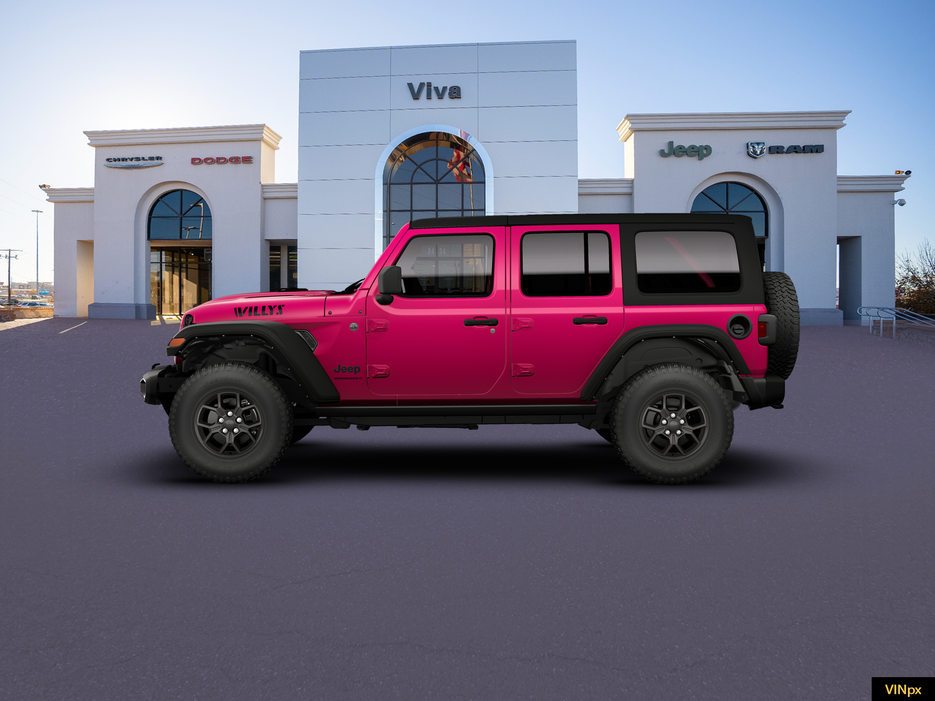 New 2026 Tuscadero Pearl-Coat Exterior Paint Jeep Willys image 3