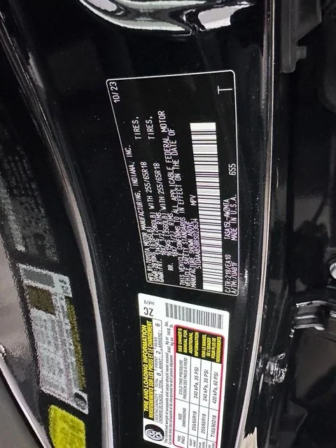 Used 2024 Black Toyota XLE image 34