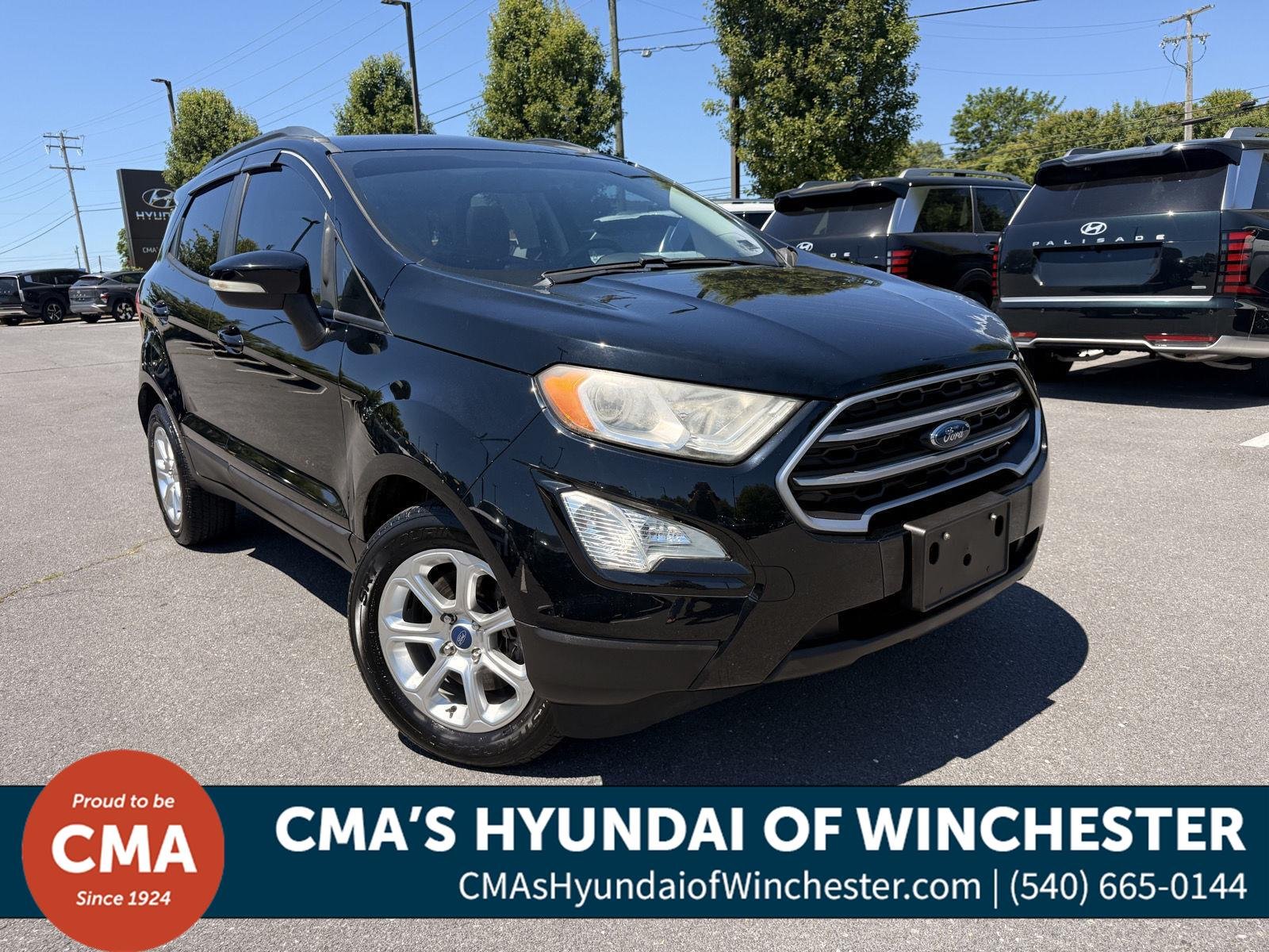 Used 2019 Shadow Black Ford SE image 1