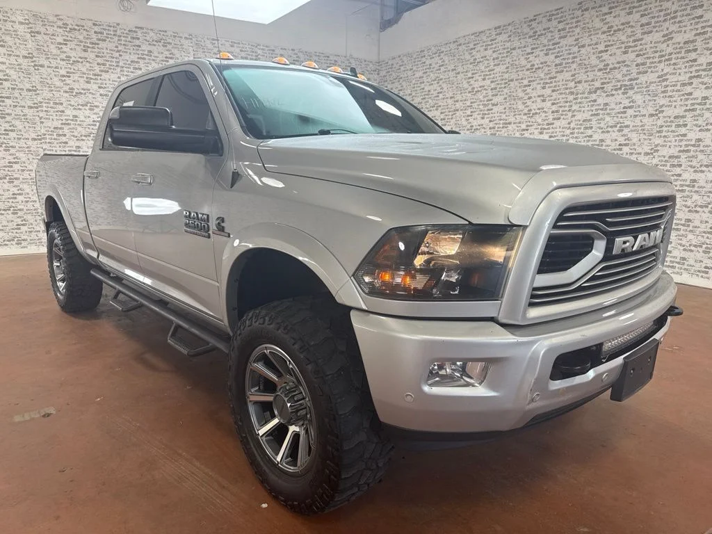 Used 2018 Bright Silver Metallic Clearcoat Ram Big Horn image 1