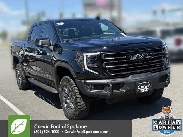 Used 2025 Onyx Black GMC AT4X image 1