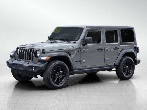 Used 2021 Gray Jeep Unlimited Sport Altitude image 6