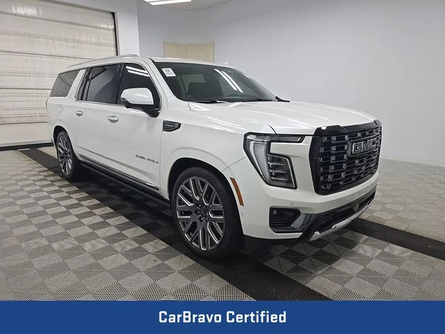 Certified Used 2025 White GMC Denali Ultimate image 1