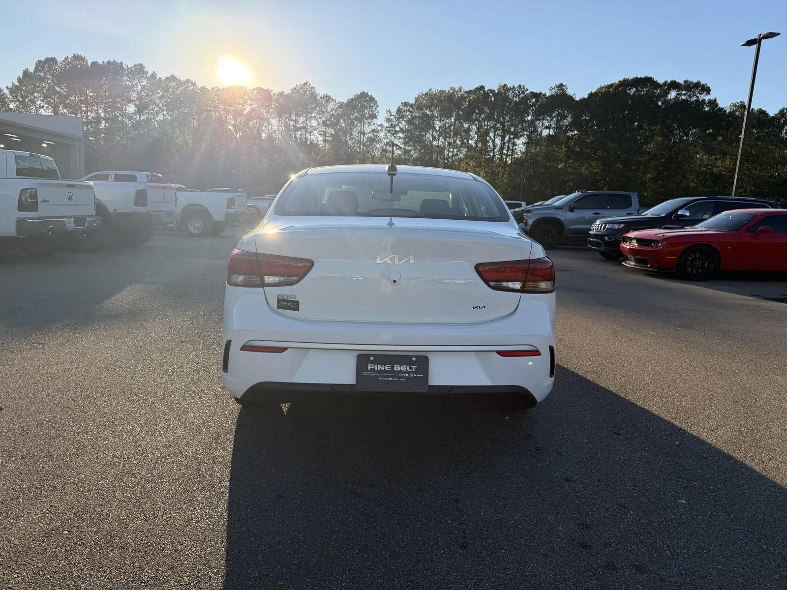 Used 2022 Clear White Kia S image 5