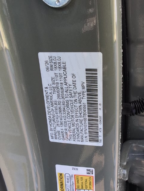 Certified Used 2026 Ash Green Metallic Honda TrailSport image 19