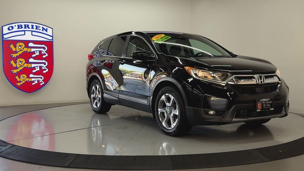 Used 2019 Crystal Black Pearl Honda EX image 2