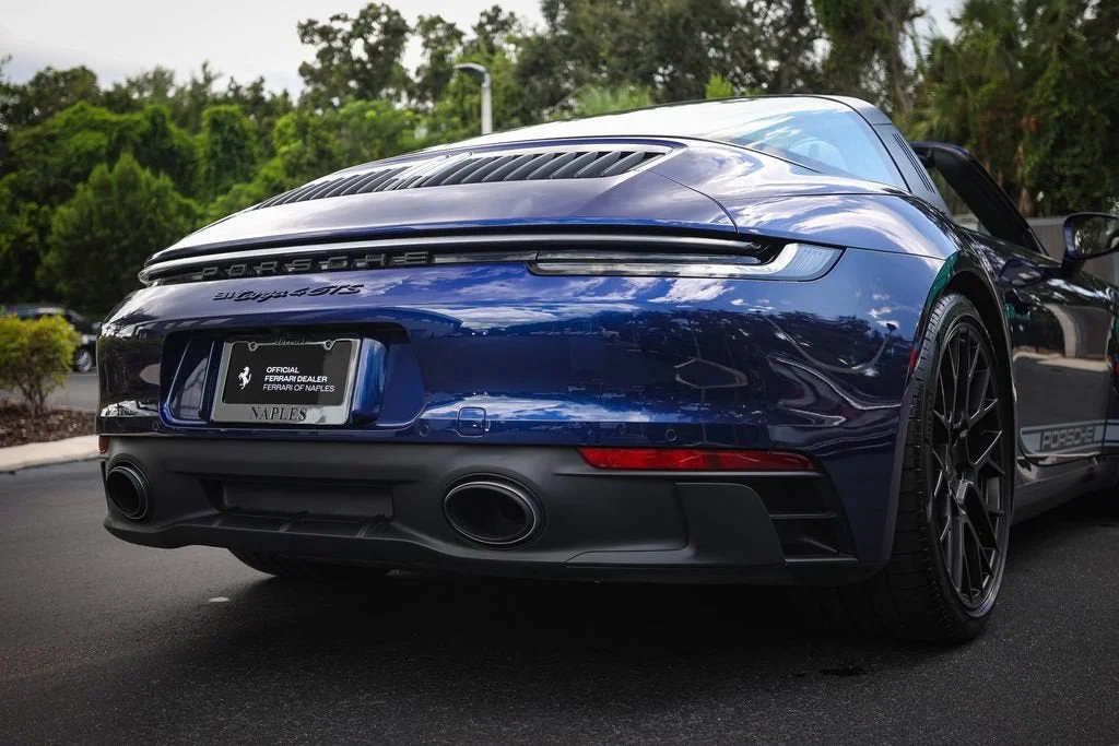 Used 2024 Gentian Blue Metallic Porsche Targa 4 GTS image 19