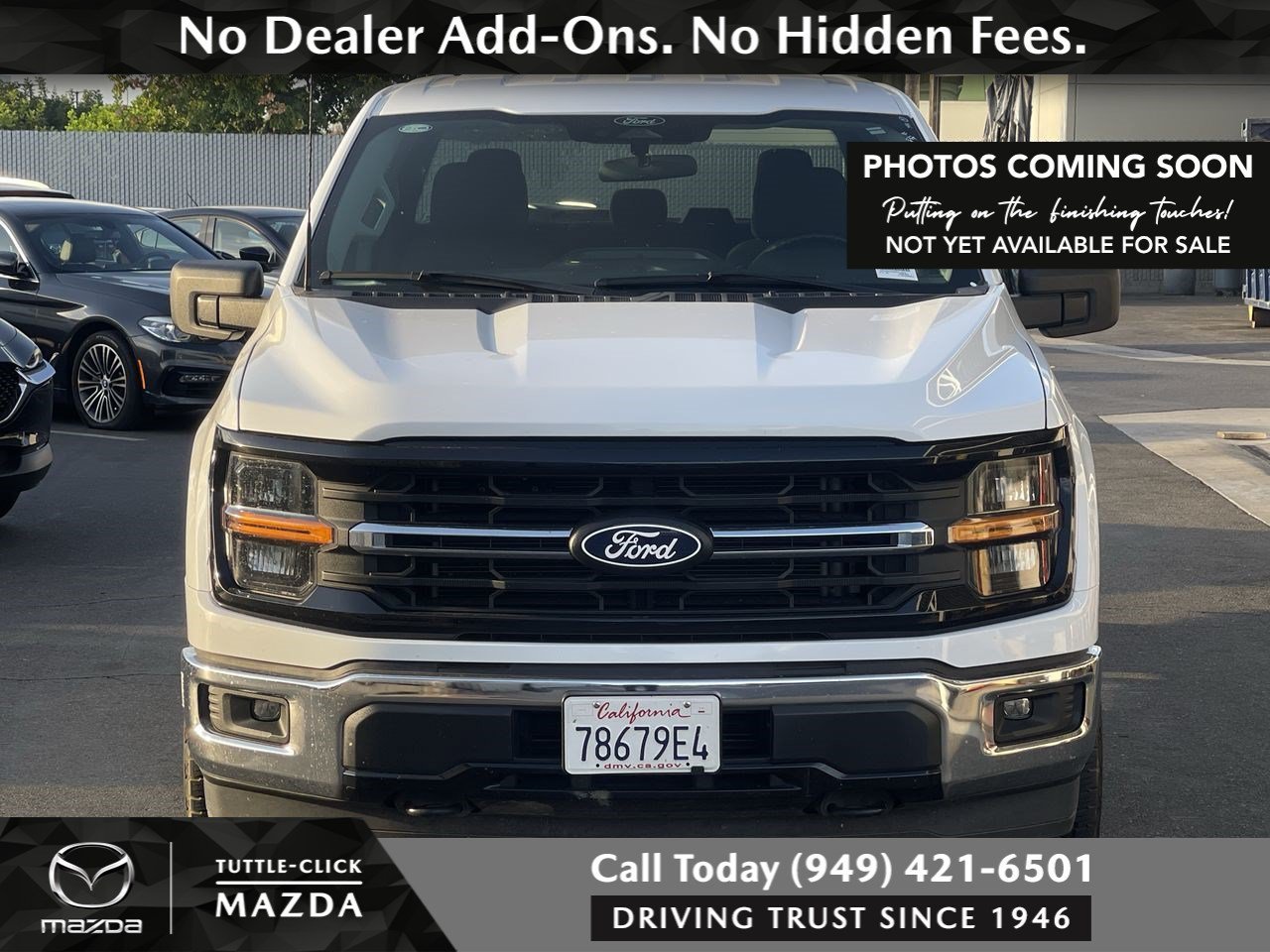 Used 2025 OXFORD WHITE Ford XLT image 1