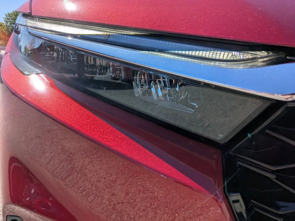 Used 2024 Radiant Red Metallic Honda EX image 11