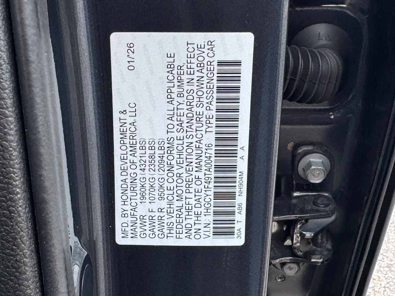 2026 Honda Accord SE - Photo 27