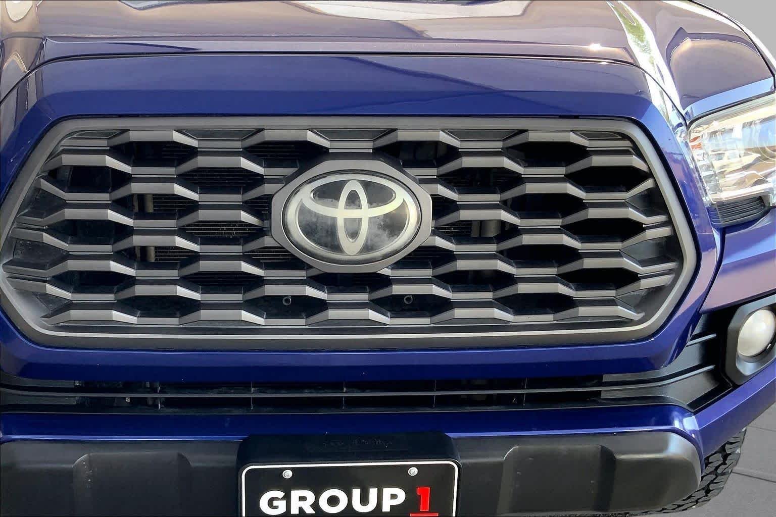 Used 2022 Blue Crush Metallic Toyota TRD Off Road image 30
